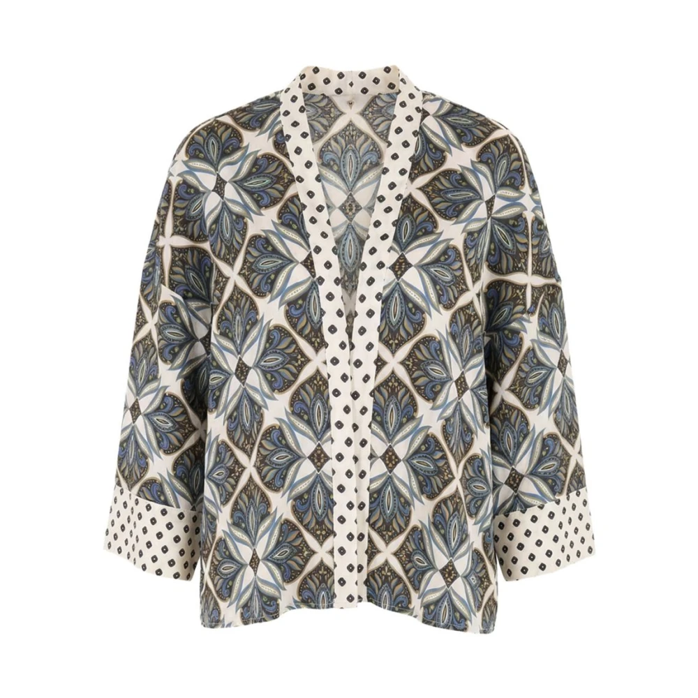Marella Women's White Kimonos - Kimonos - S - Blouses & Shirts