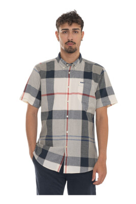 checkered-short-sleeve-shirt-with-pocket