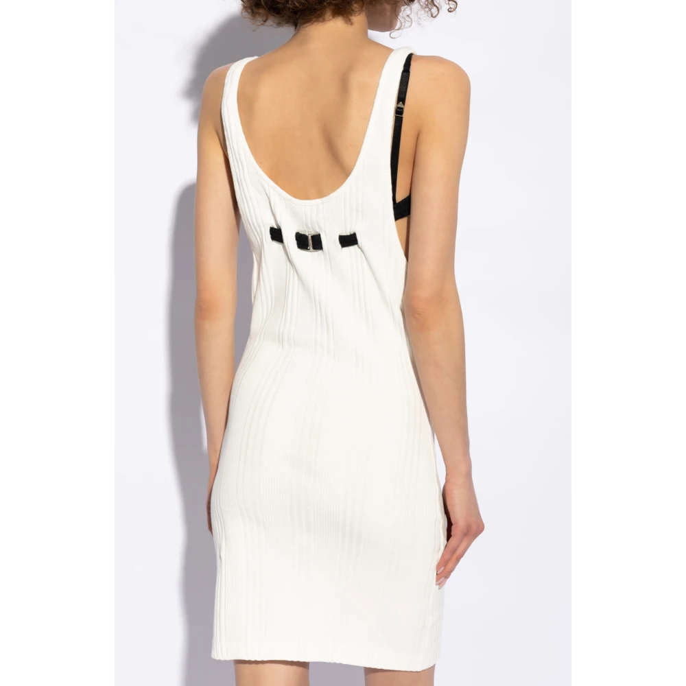 The Attico Dubbellagige jurk White Dames