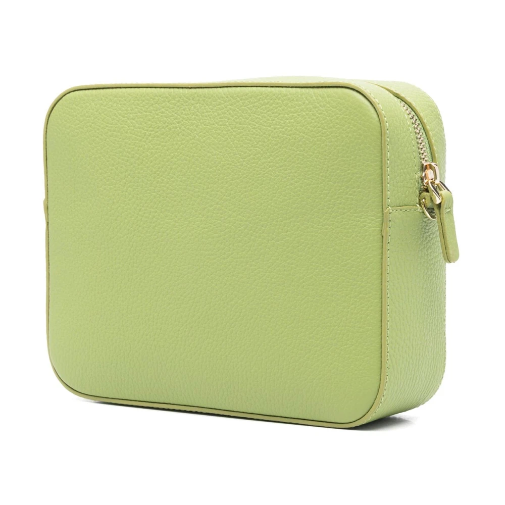 Coccinelle Stijlvolle leren crossbody tas met rits Green Dames