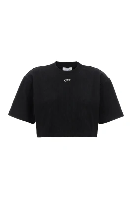 Off Stamp Cropped T-Shirt