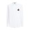 white-logo-patch-buttoned-shirt