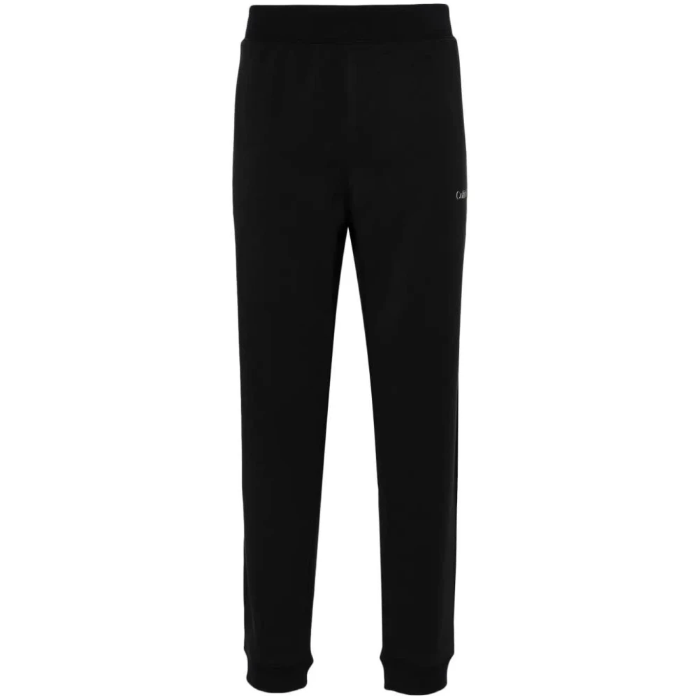 Calvin Klein Zwarte Beauty Gebreide Broek Black Heren