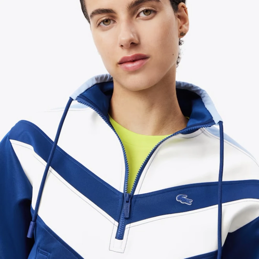 Lacoste Stijlvolle Sweatshirt voor Mannen Blue Dames