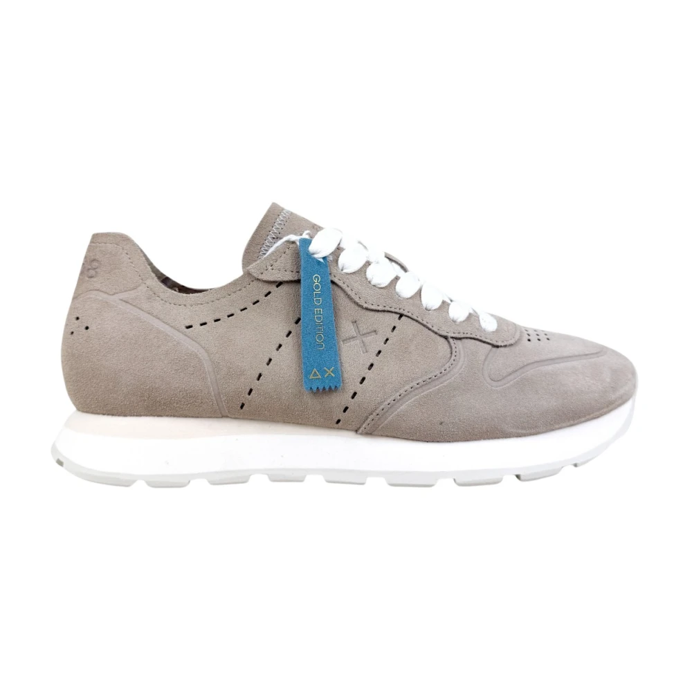 Sun68 Tom Raw Edge Sneaker Heren Schoenen Grijs