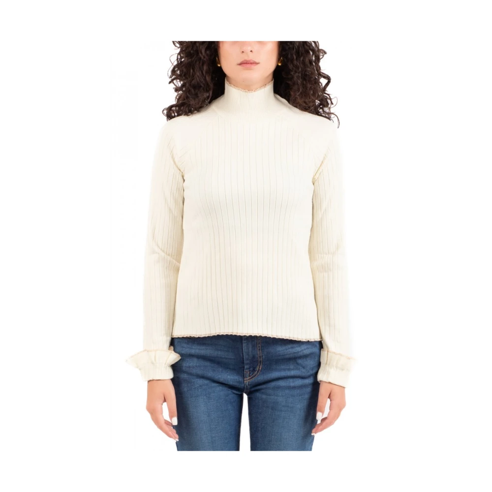 Luckylu Damesmode Top Beige Dames