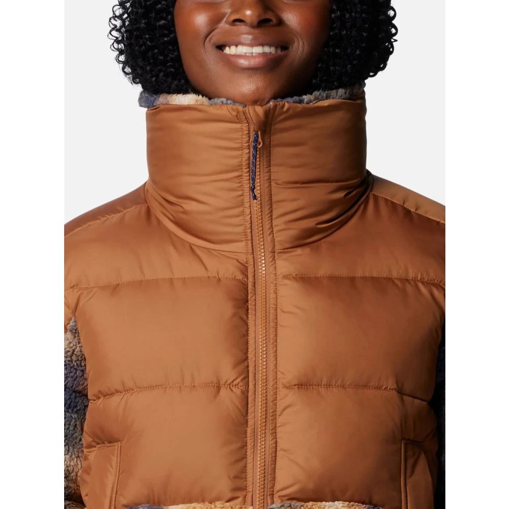 Columbia Sherpa Hybrid Winterjas Brown Dames