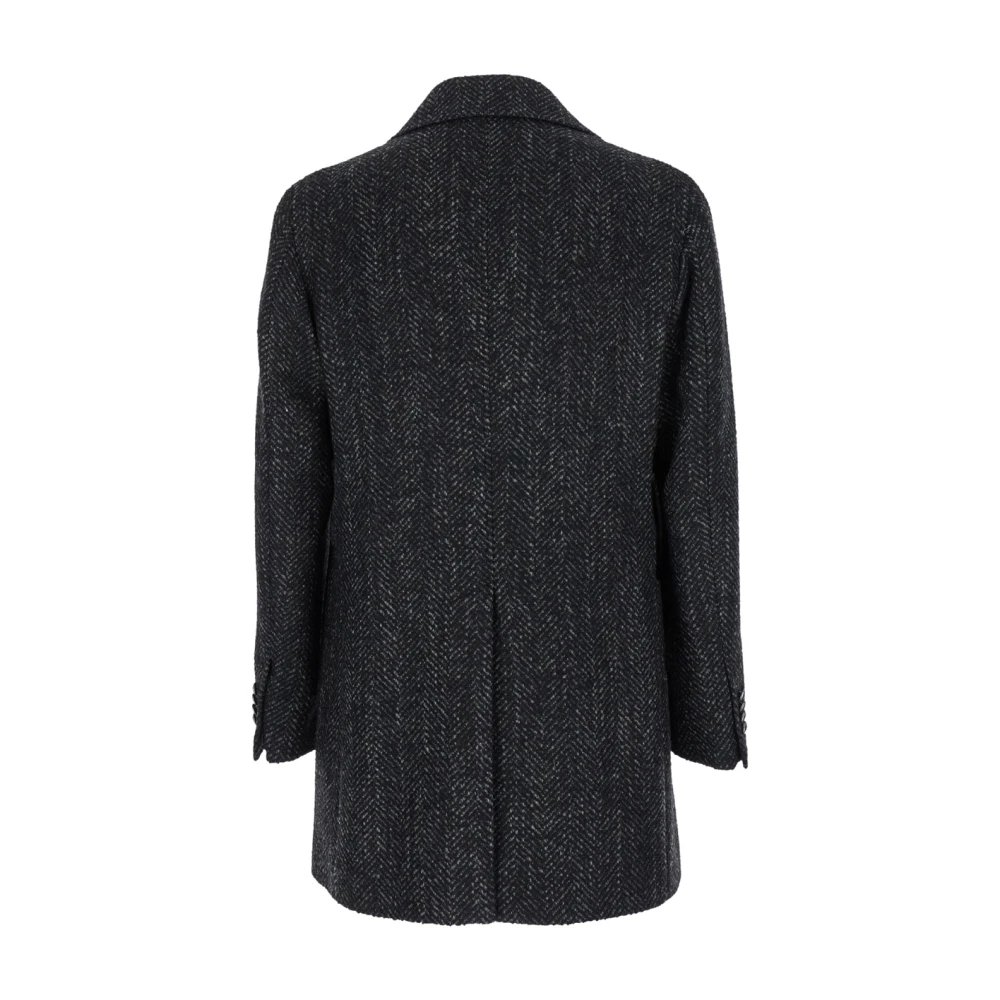 Tagliatore Grijze Dubbel-Borstjas Gray Heren