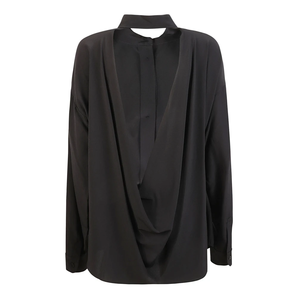 Moschino Zwarte Herenshirt Black Dames