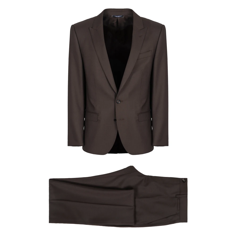 Dolce & Gabbana Uomo Marrone Abiti M, New,