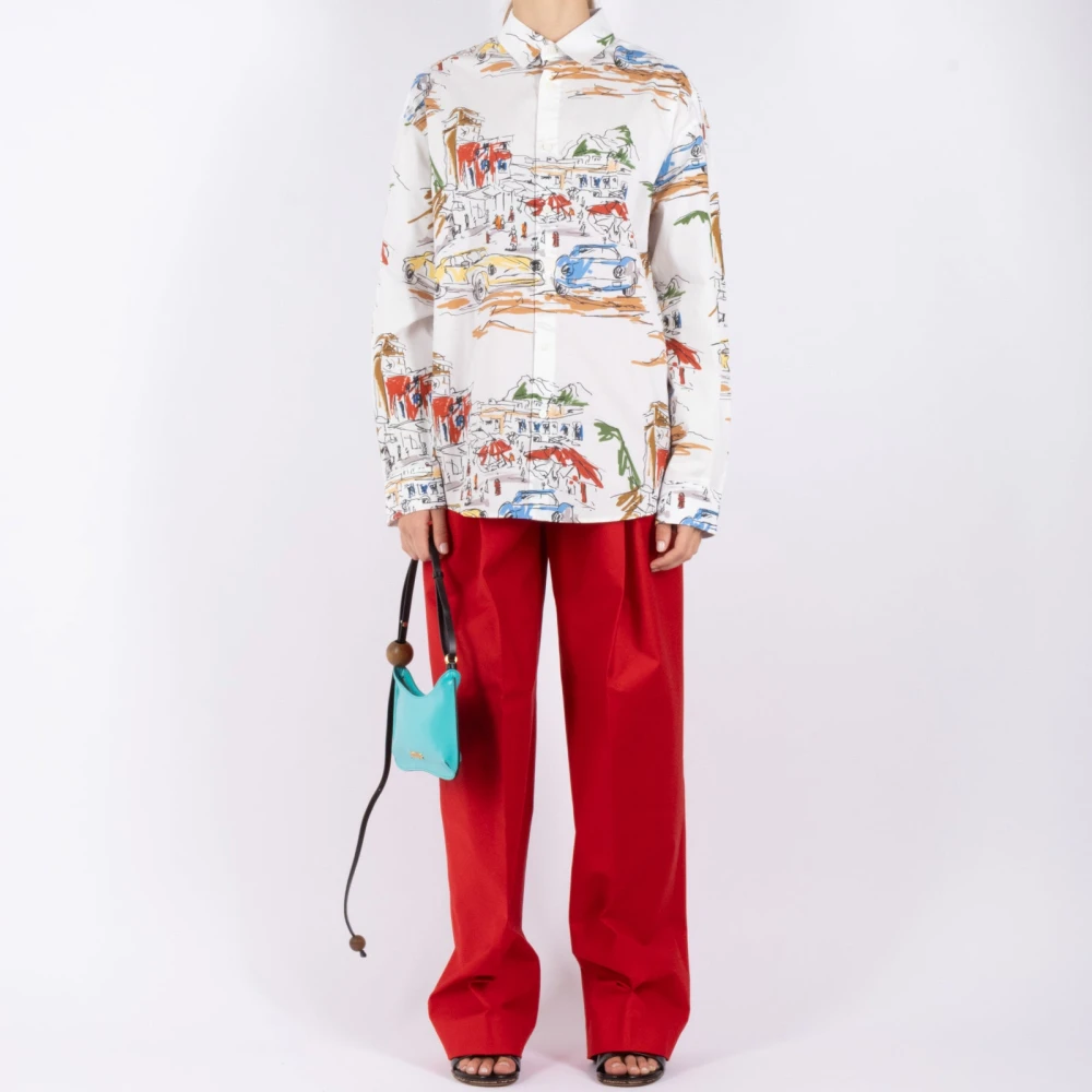 Jacquemus Simon Shirt Update Unieke Vrouwelijke Stijl Multicolor Dames