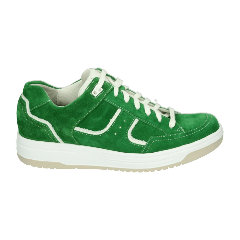Durea Sportieve Lage Damesschoenen Dames Schoenen Groen