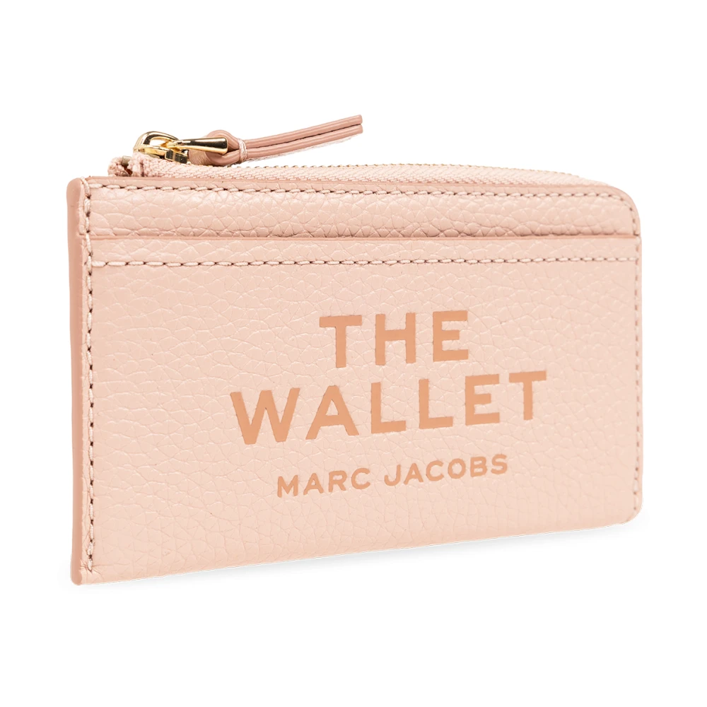 Marc Jacobs Leren portemonnee Pink Dames