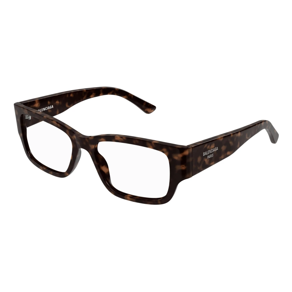 Balenciaga Men's Brown Glasses, 53 Mm, Stylish Eyeglasses In Black