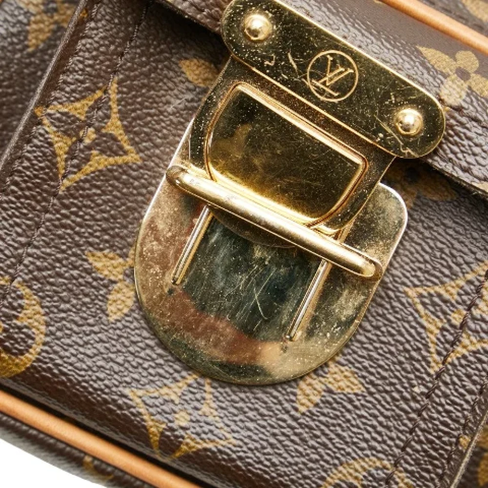 Louis Vuitton Vintage Pre-owned Canvas handbags Brown Dames