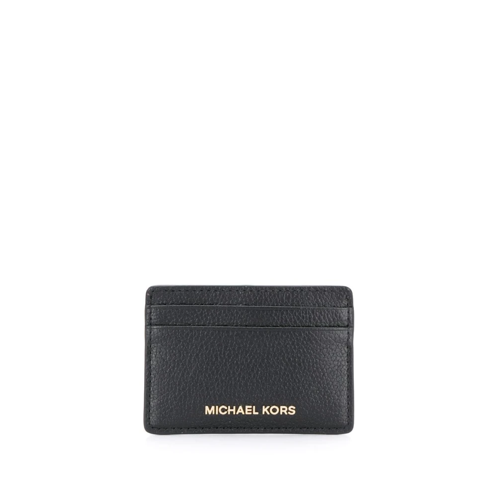 Michael Kors Zwarte Kaarthouder Black Dames