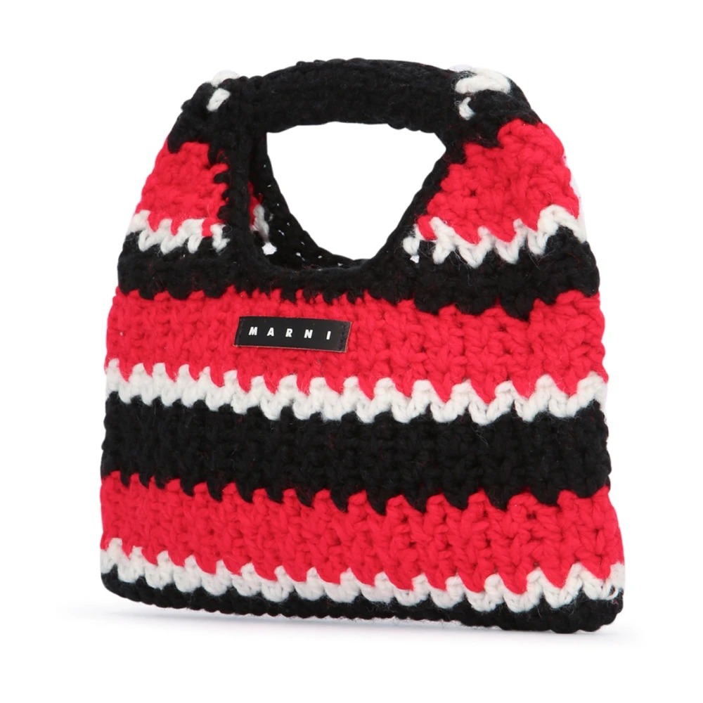 Marni Wooly Tas in Moderne Stijl Multicolor Dames