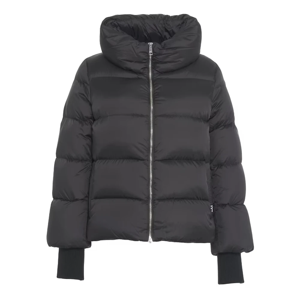 Add Women's Black Quilted Down Jacket - Down Jackets - M - Jackets