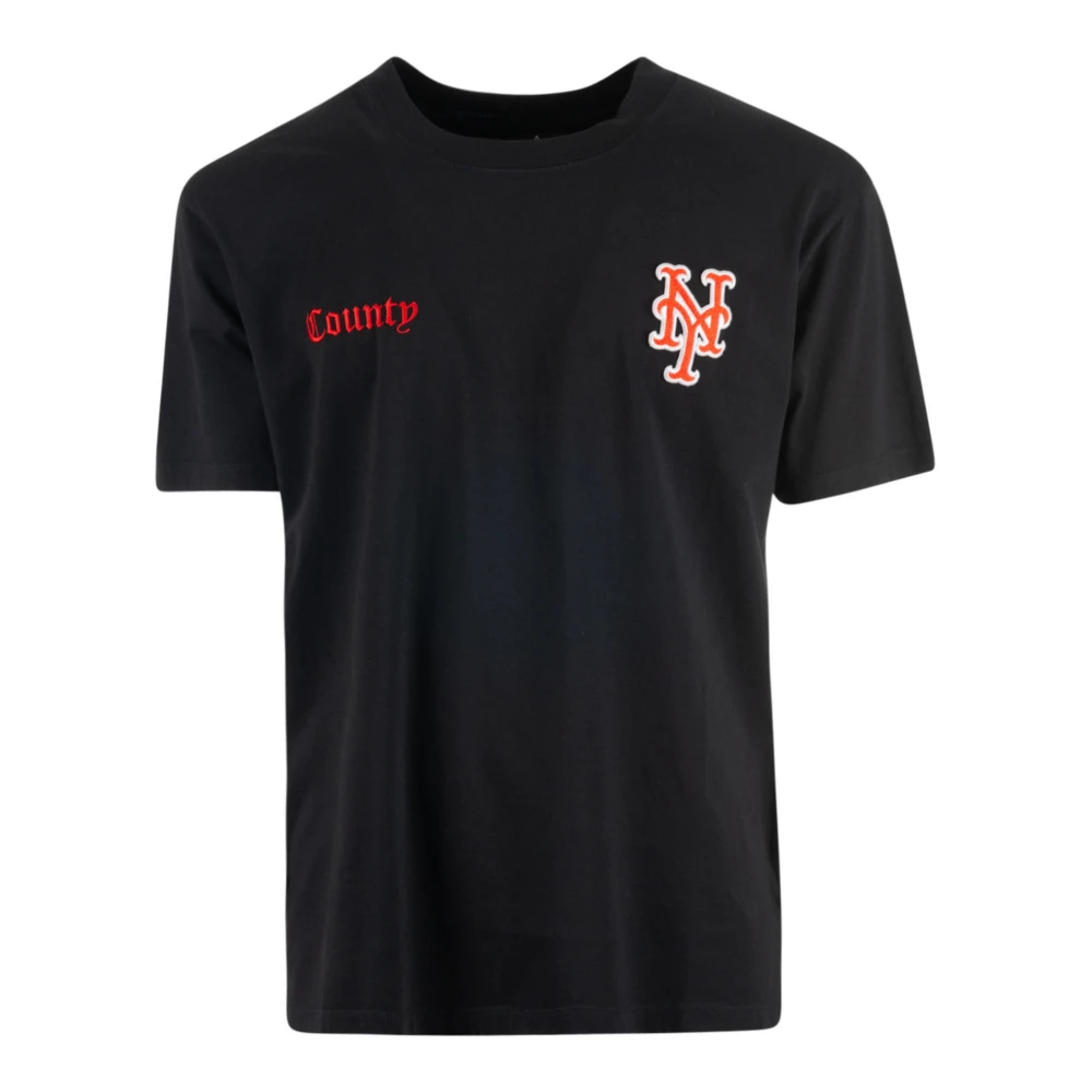 Marcelo Burlon Zwarte Nymes Stijlvolle Shirt Black Heren