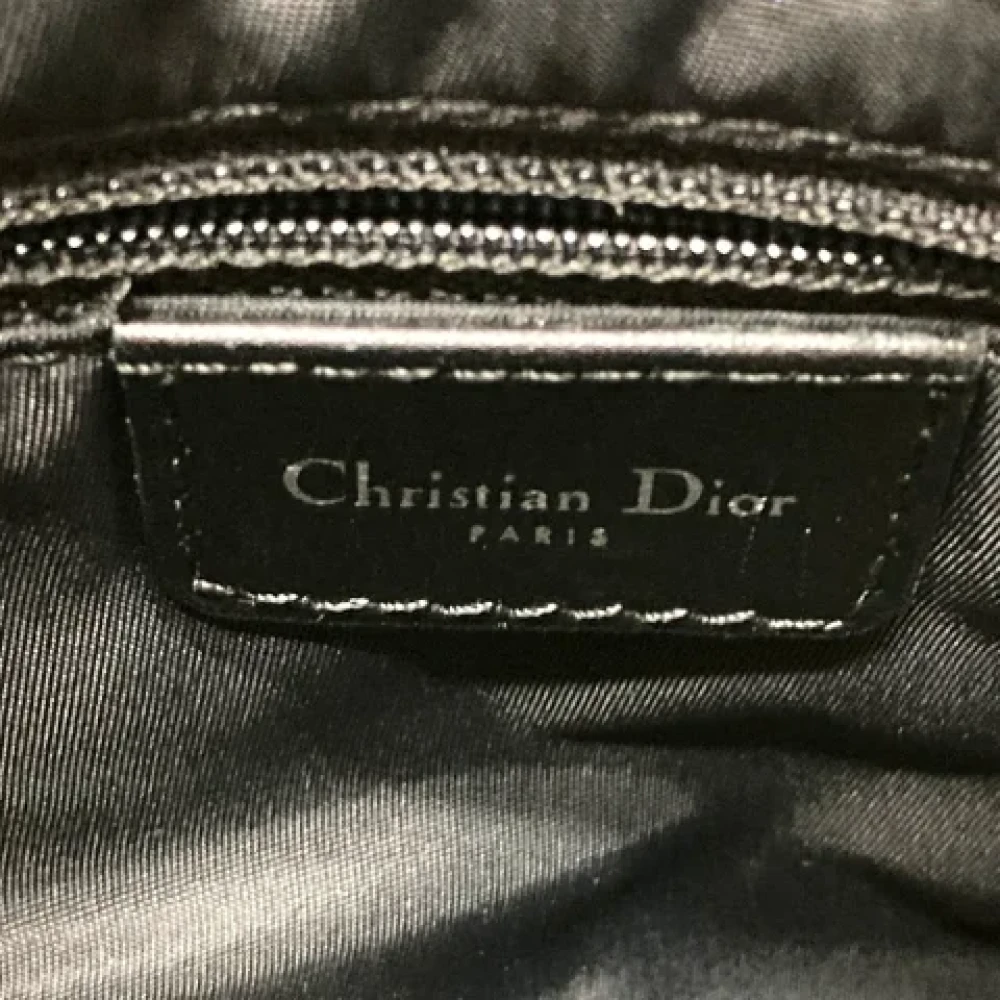 Dior Vintage Pre-owned Fabric dior-bags Gray Dames