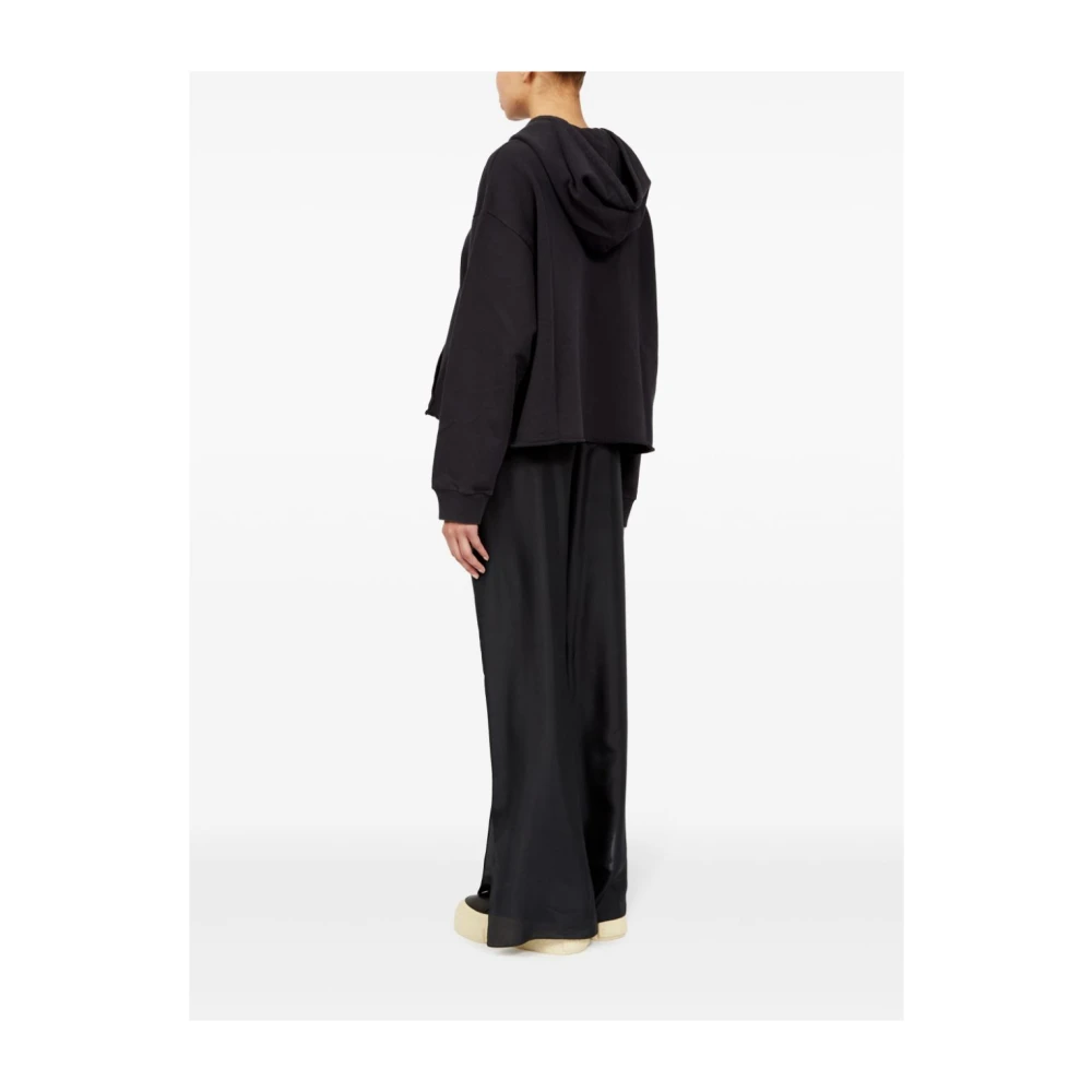 MM6 Maison Margiela Nero Sweatshirt Dameskleding Black Dames