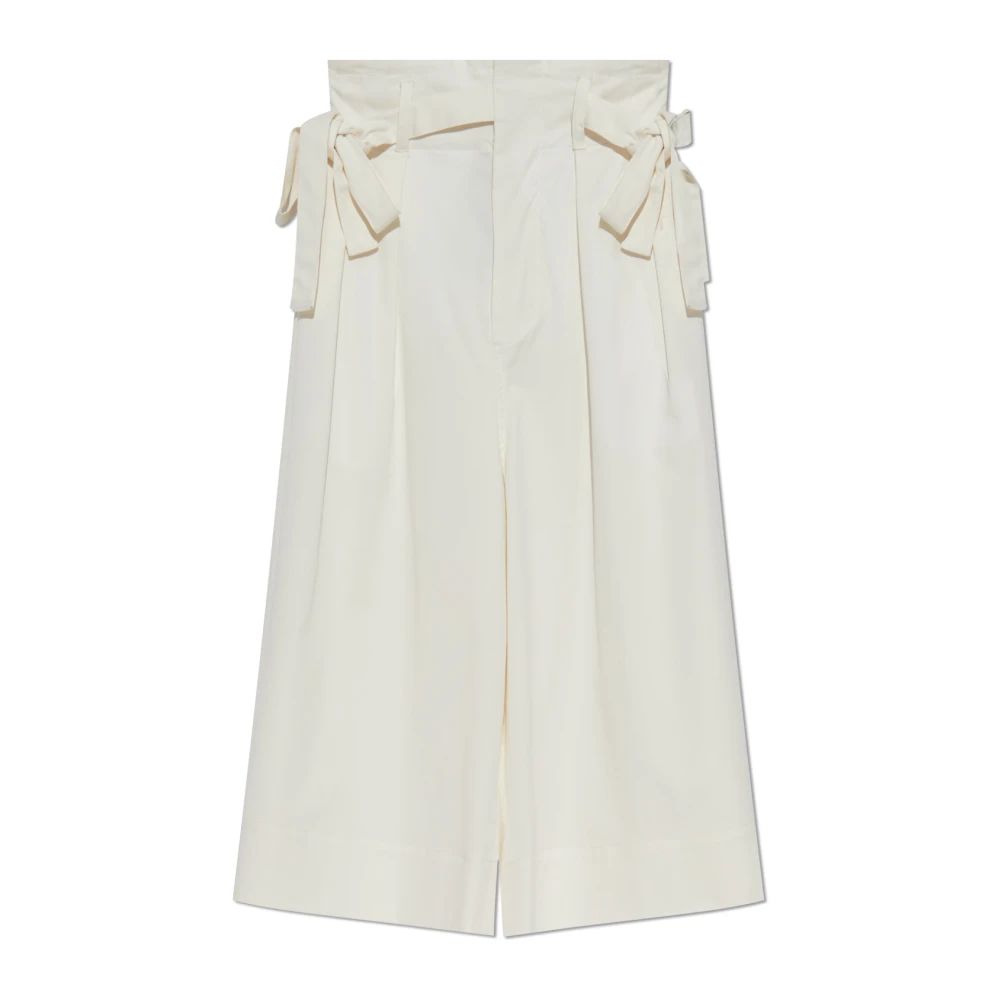 Fabiana Filippi Geplooide broek Beige Dames