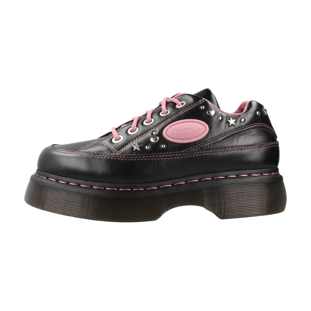 Dr. Martens Donna Nero - Buzz 5-Eye Hs - Shoes - 38 Eu