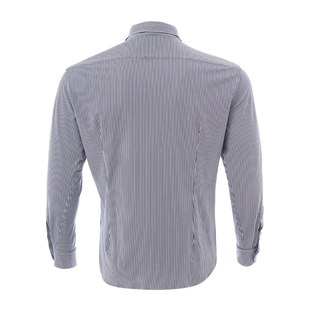 Lardini Multicolor Katoenen Overhemd Blue Heren