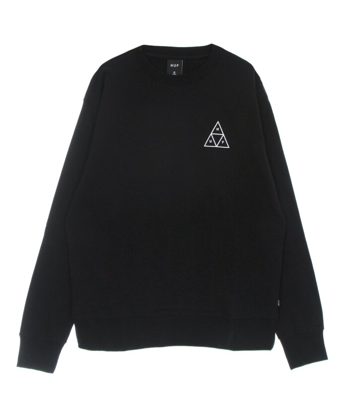 black-crew-neck-sweatshirt-with-logo