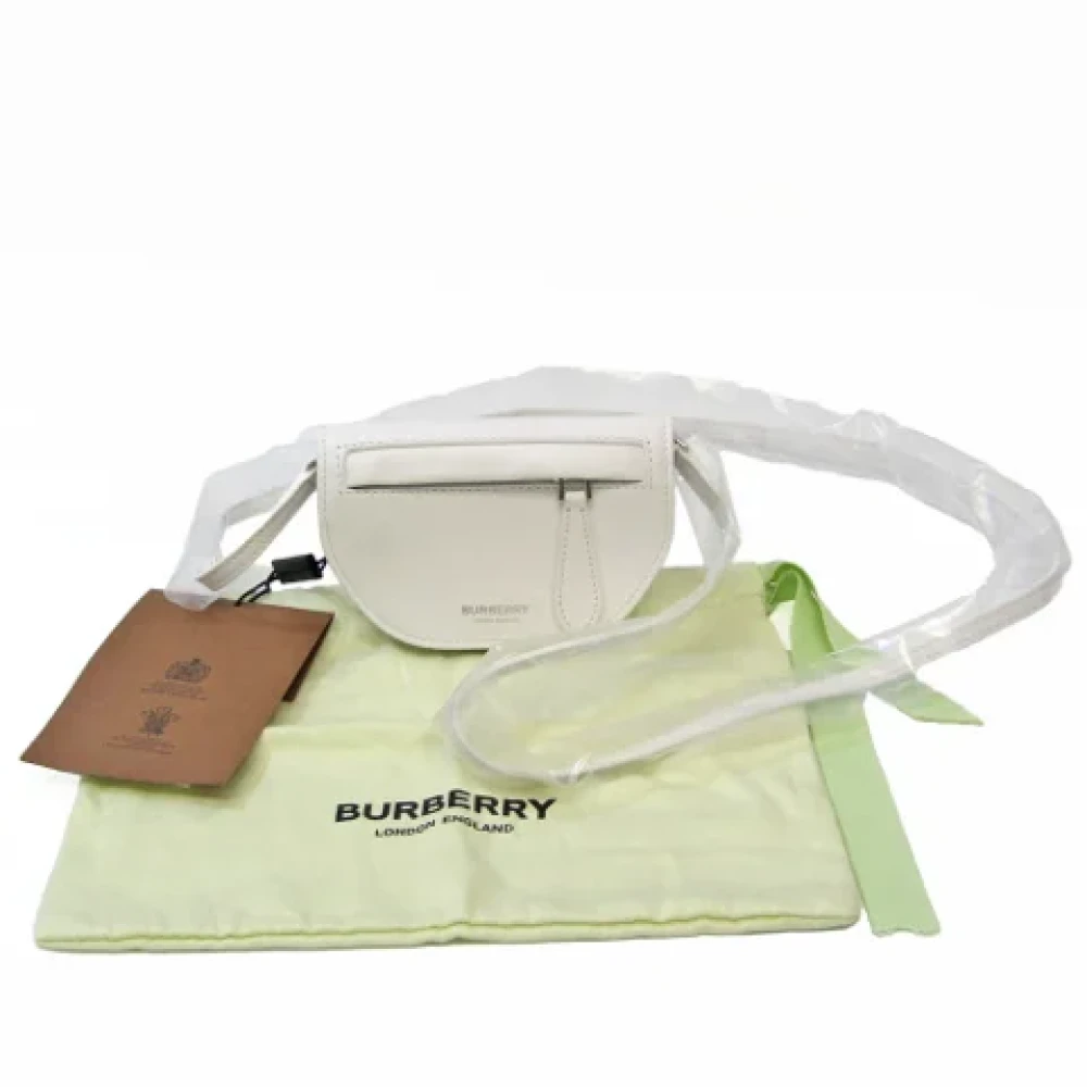 Burberry Vintage Pre-owned Leather wallets White Dames