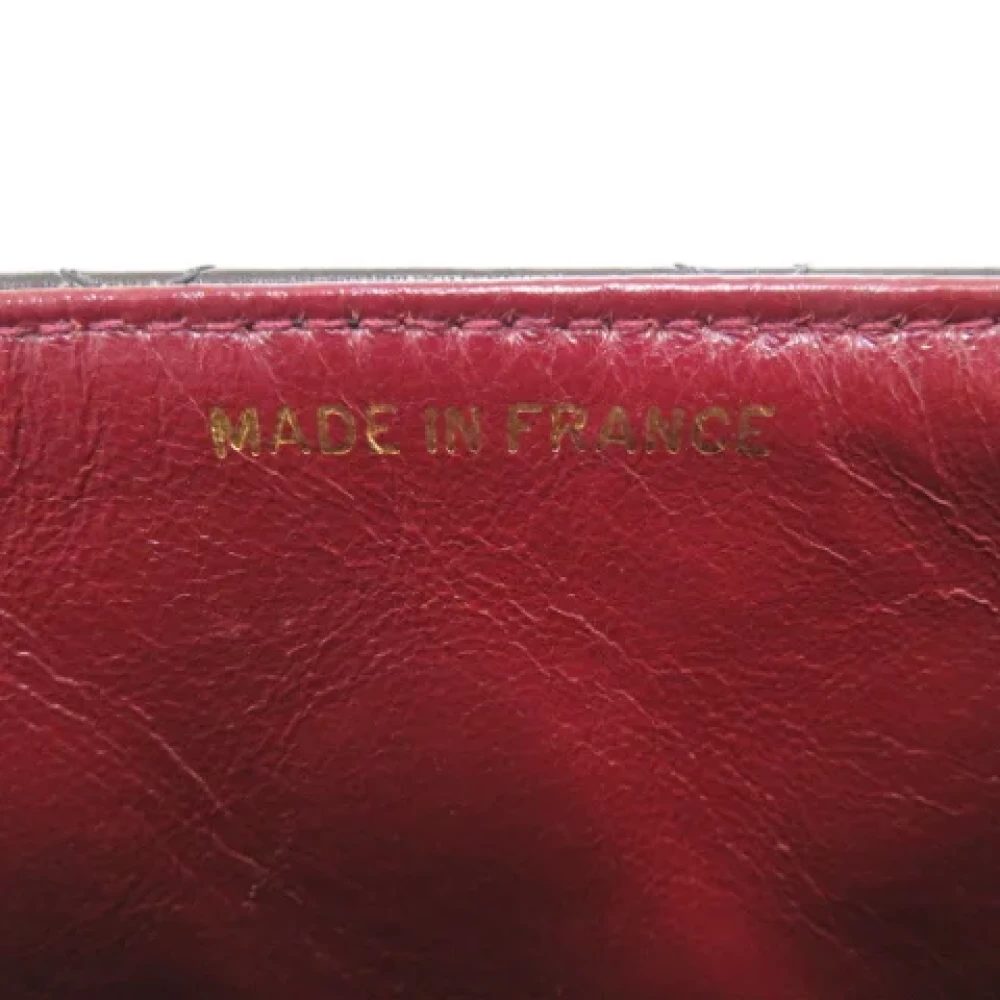 Chanel Vintage Pre-owned Leather shoulder-bags Black Dames