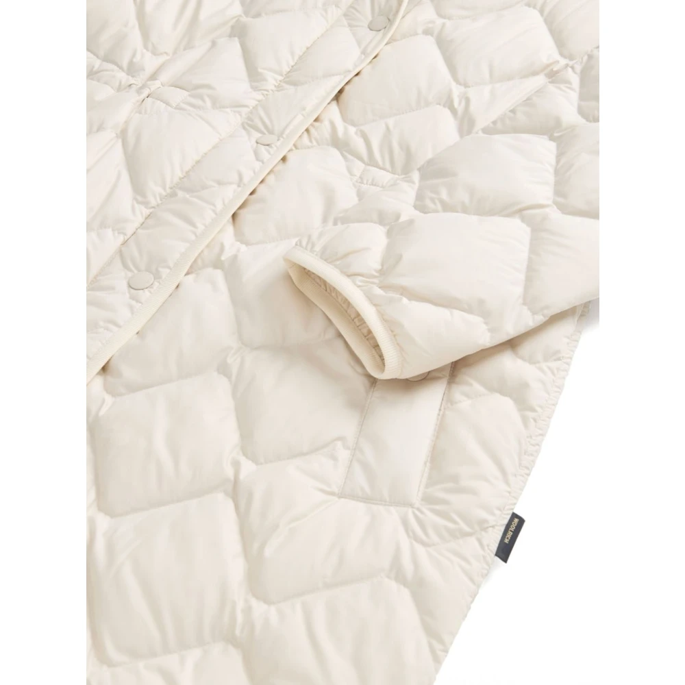 Woolrich Stijlvolle Winterjassen White Dames