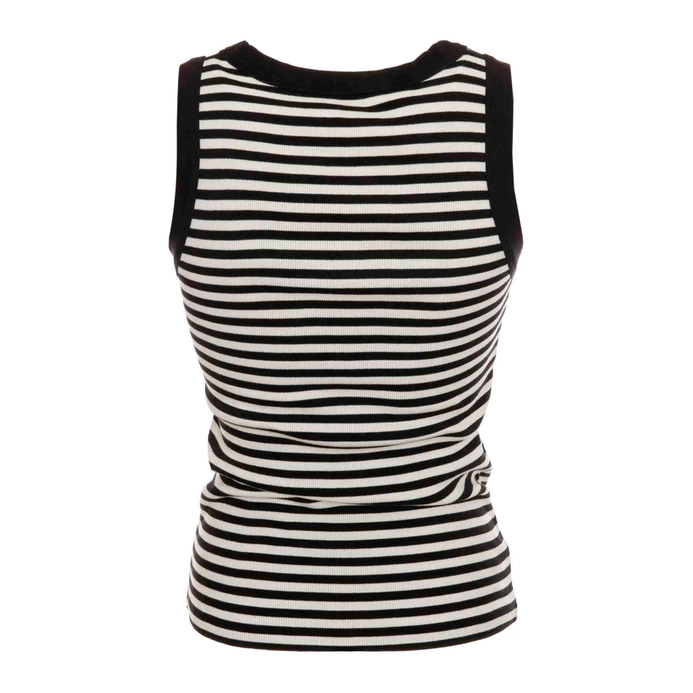 drykorn Gestreepte rib tanktop Multicolor Dames