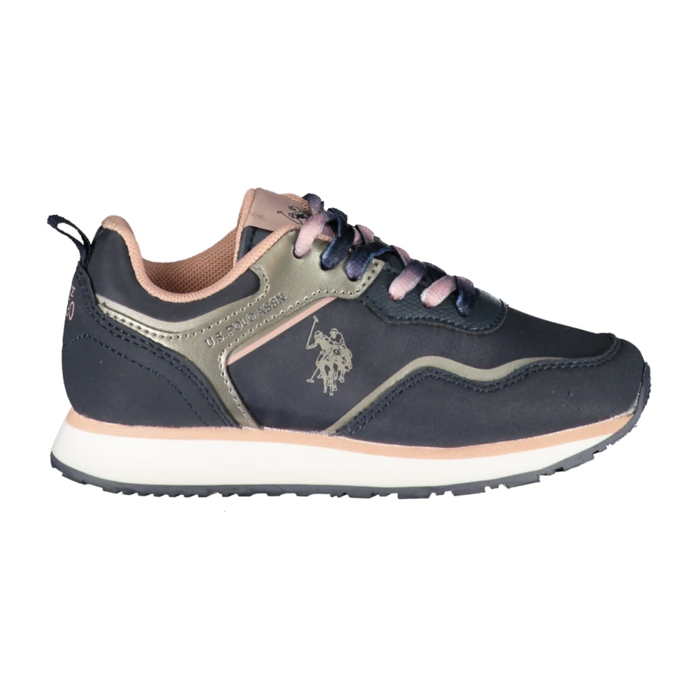 U.s. Polo Assn. Unisex Kids Blue Kids Sneakers, 33 Eu, Sports Shoe