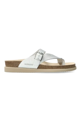 Silver Tå Loafer Sandal