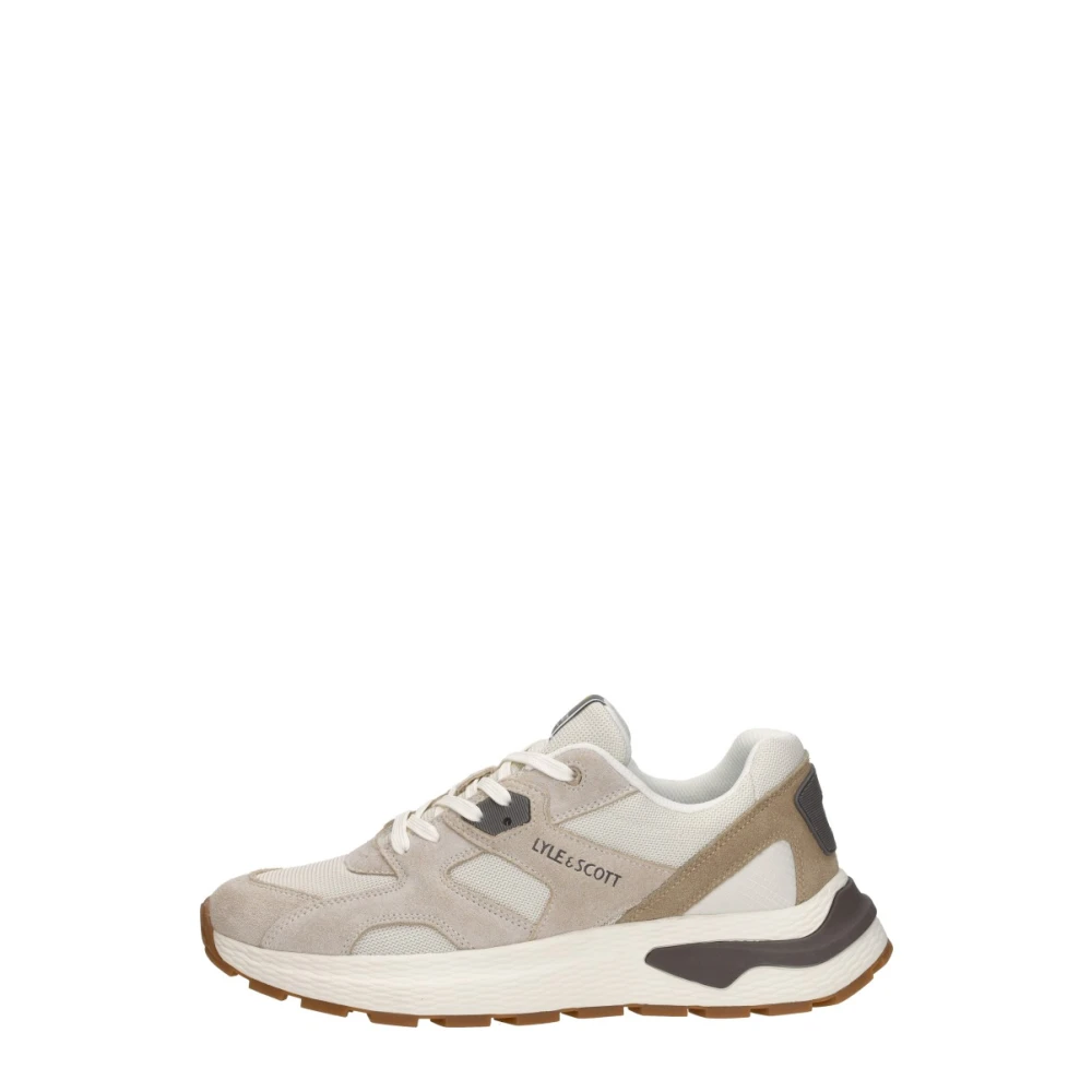 Lyle & Scott Logan Sneakers Heren Schoenen Beige