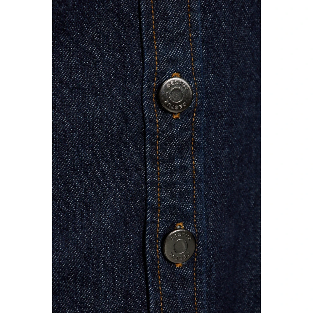 Gestuz Denim jurk Tilma Lang Blue Dames