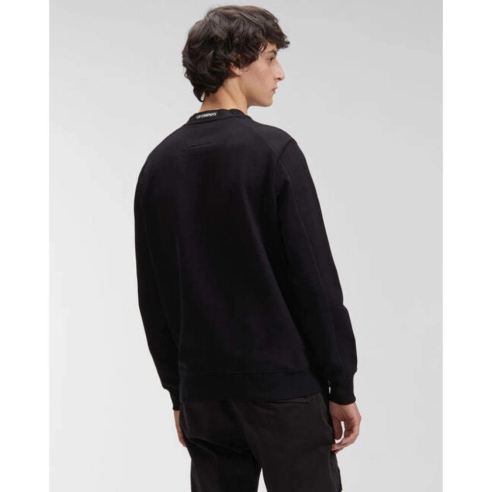 C.P. Company Zwart Sweatshirt Klassieke Stijl Black Heren