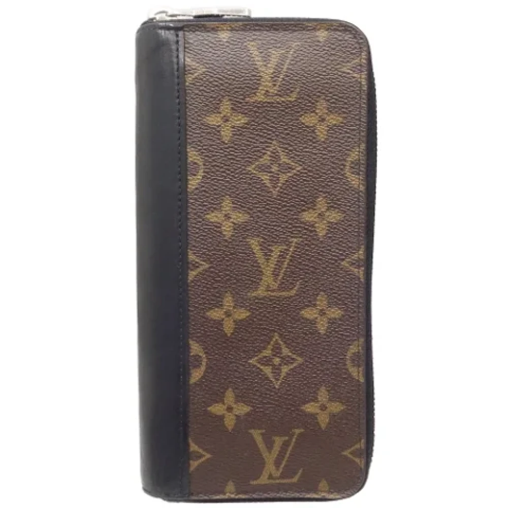 Louis Vuitton Vintage Pre-owned Leather wallets Brown Dames