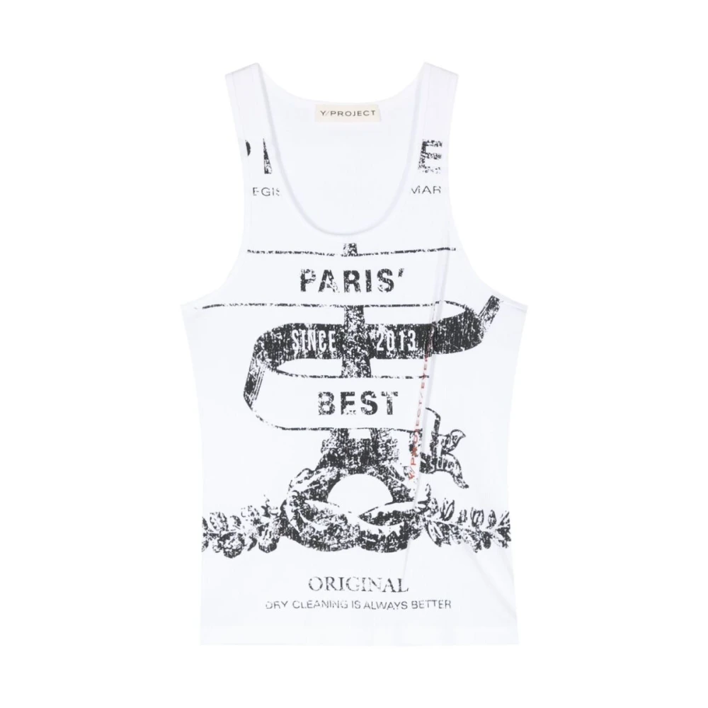 Y Project Paris' Beste Mouwloze T-shirt Multicolor Heren