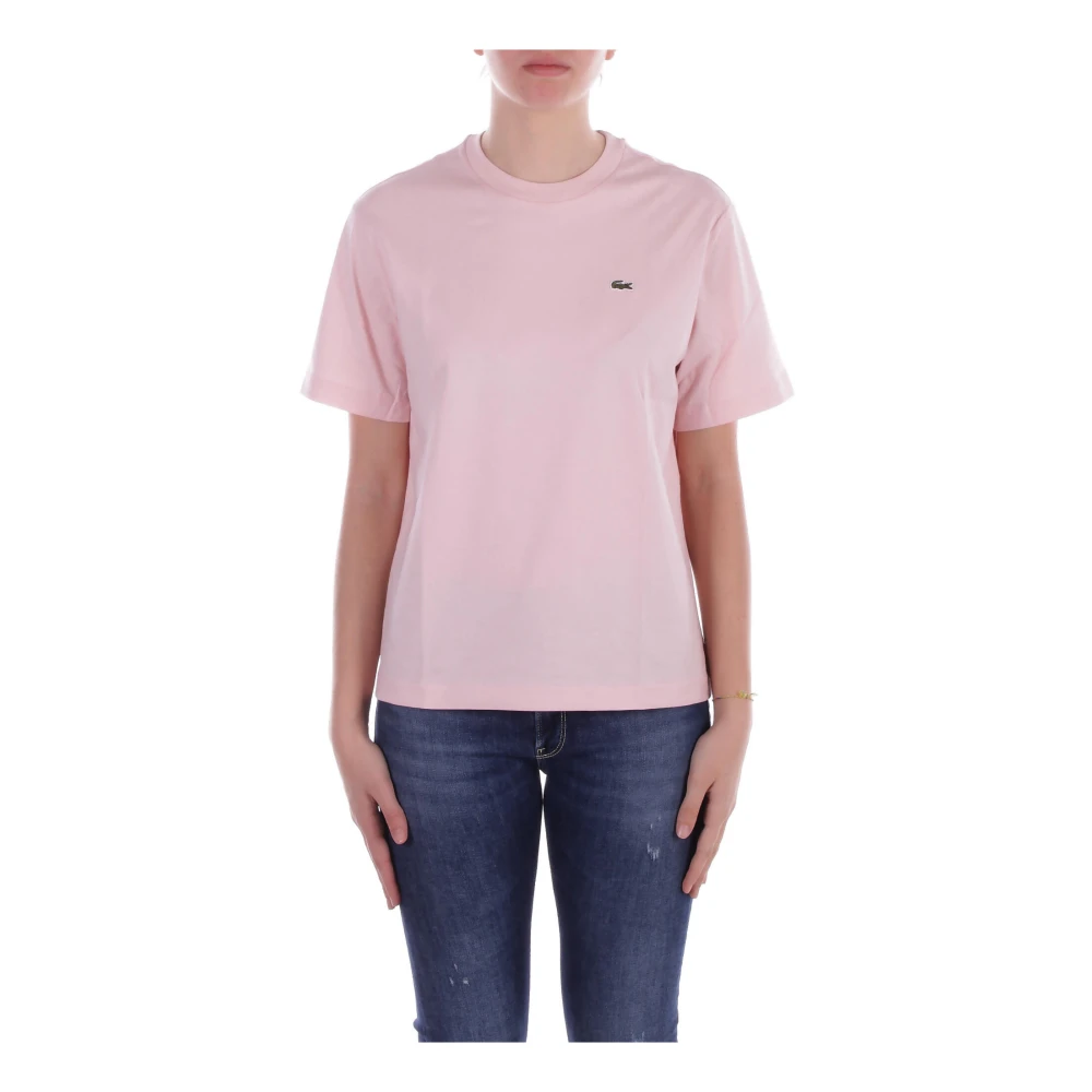 Lacoste Donna Rosa Top, Xs, New,