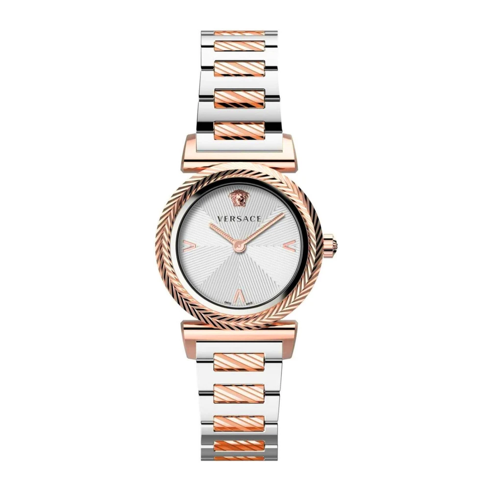 Versace Women's V-Motif Stainless Steel Bracelet Watch