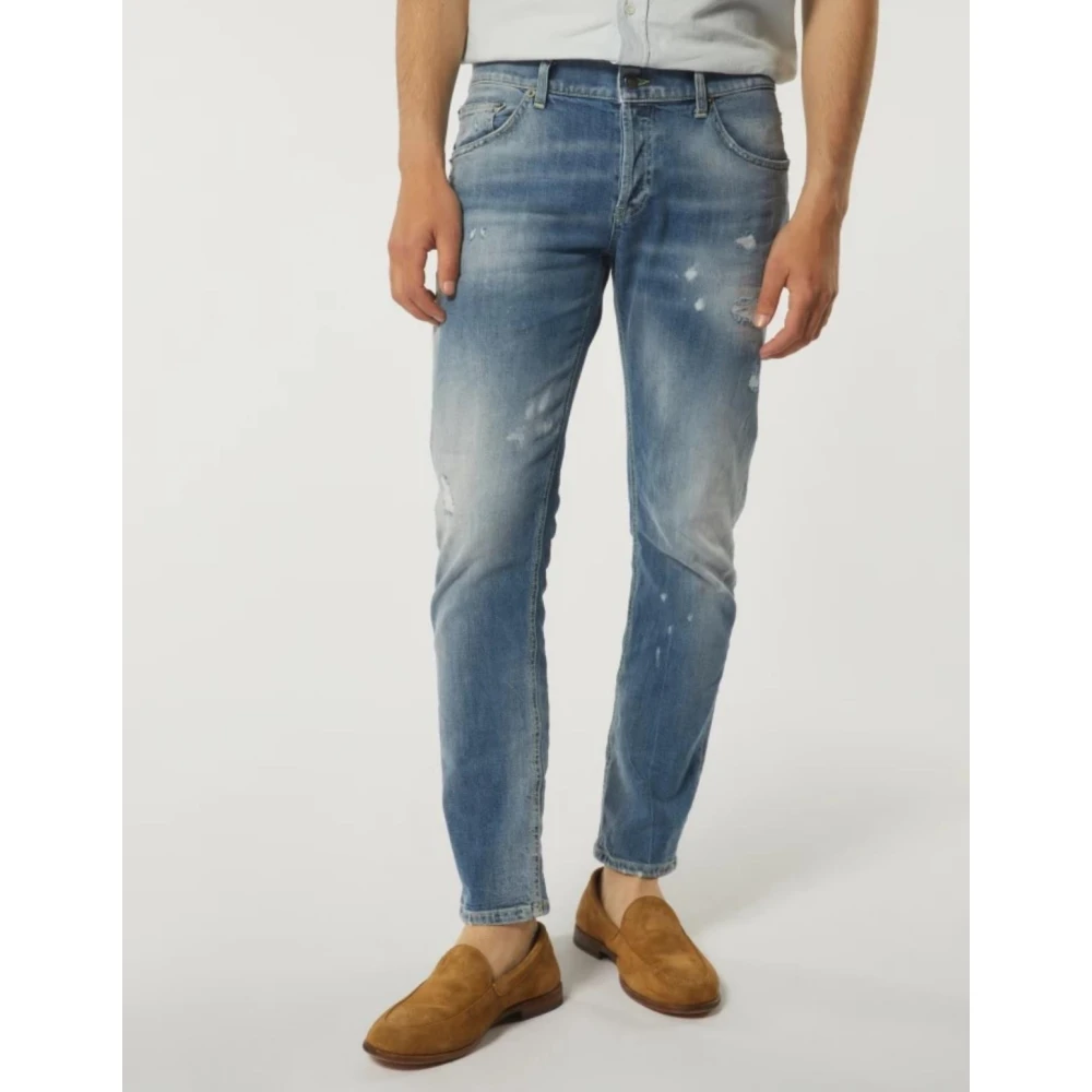 Dondup Stijlvolle Jeans voor Heren Blue Heren