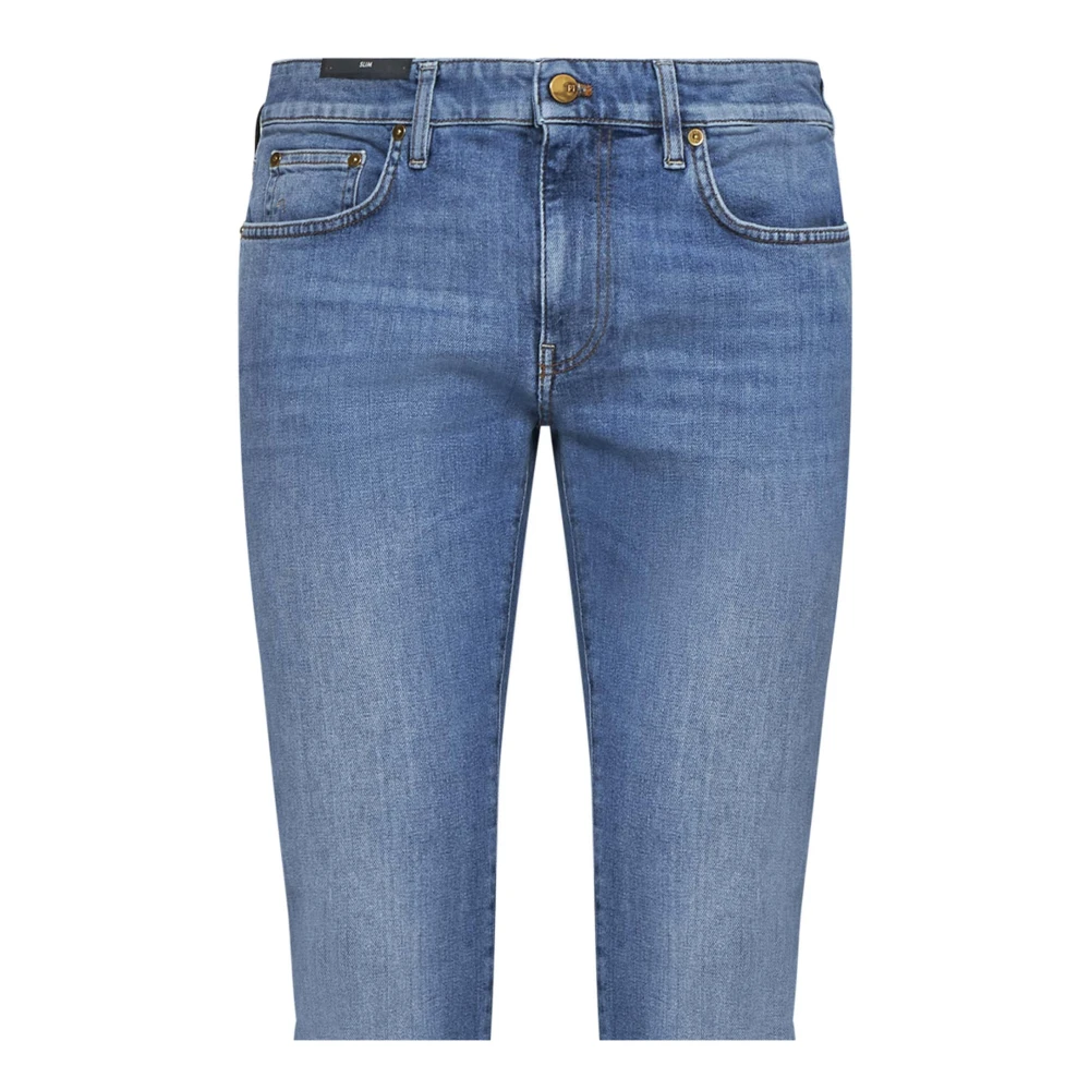 PT Torino Stijlvolle Denim Jeans Blue Heren