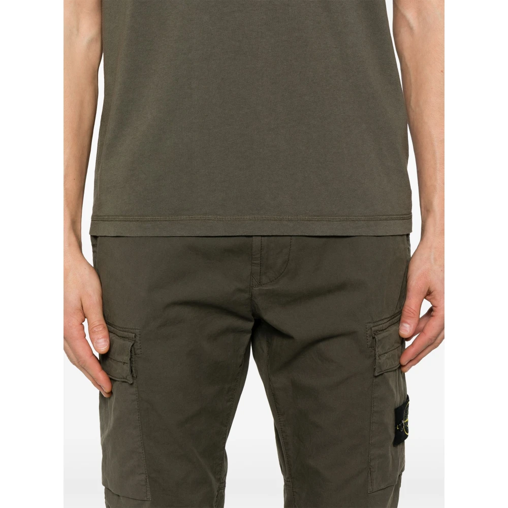 Stone Island Groene Cargo Broek met Ritszakken Green Heren