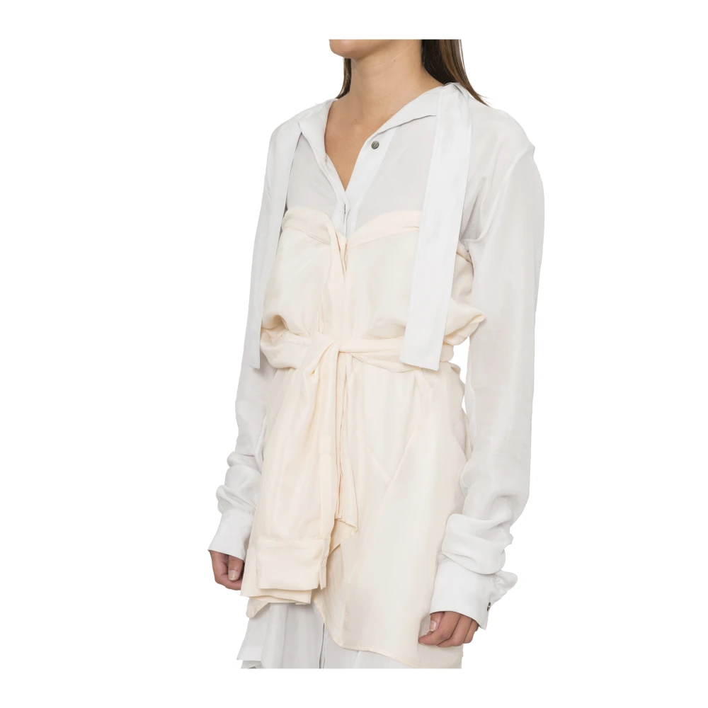 Unravel Project Midi -jurken White Dames