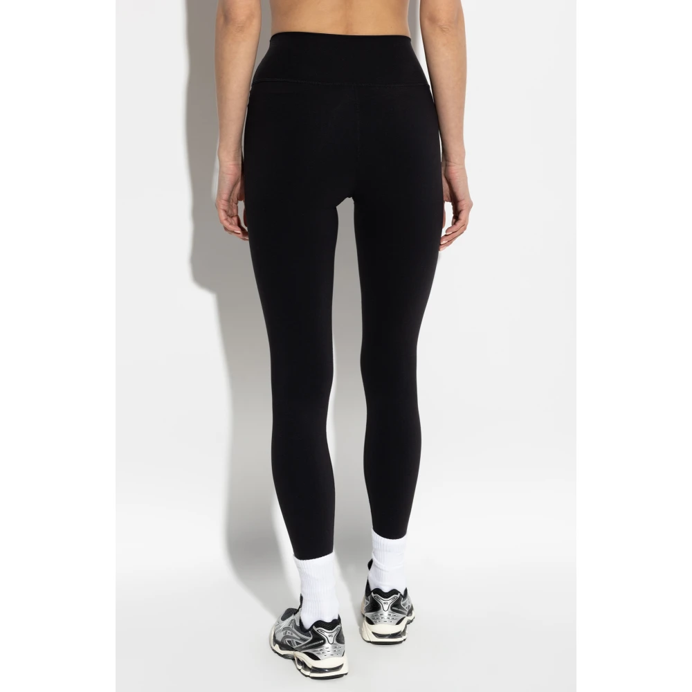 Sporty & Rich Leggings uit de Core-collectie Black Dames