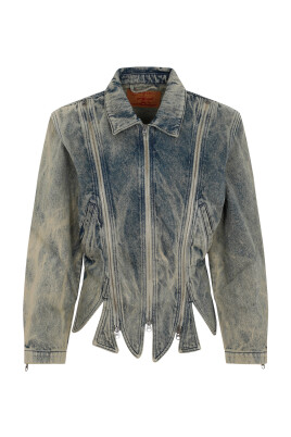 y-project-tudor-zip-denim-jacket