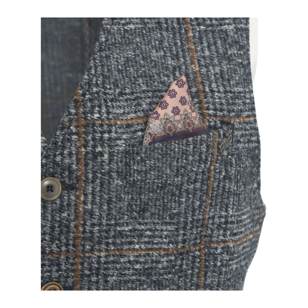 BOB Blauwe Jassen Aw24 voor Mannen Multicolor Heren