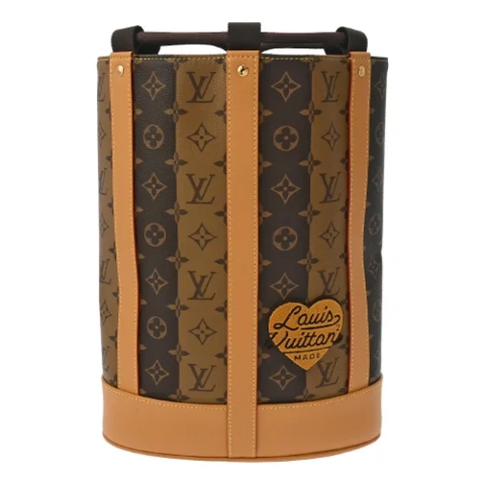 Louis Vuitton Vintage Pre-owned Fabric louis-vuitton-bags Brown Heren
